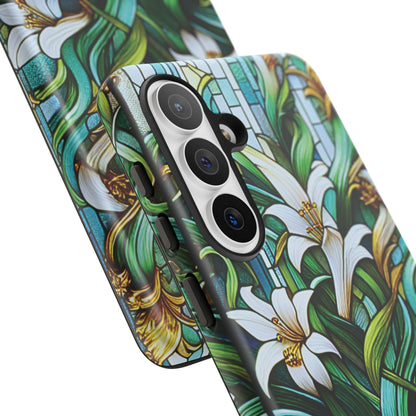 Cathedral Lilies - Personalized Phone Case