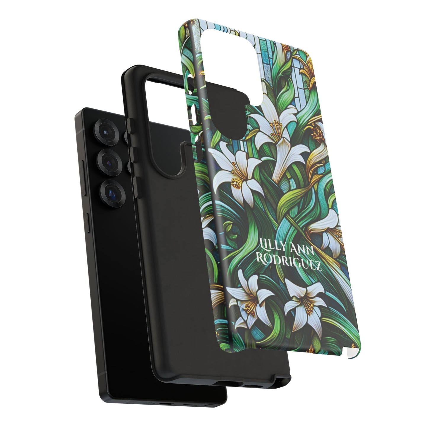 Cathedral Lilies - Personalized Phone Case