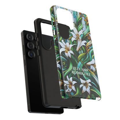 Cathedral Lilies - Personalized Phone Case