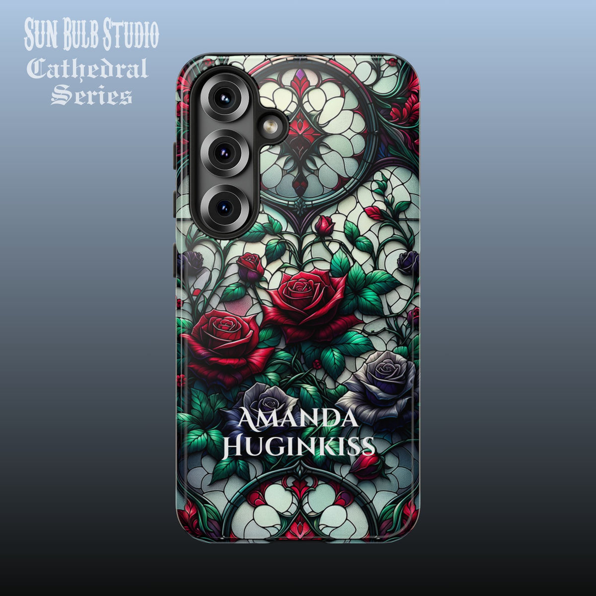 Cathedral Dawn Roses - Personalized Phone Case
