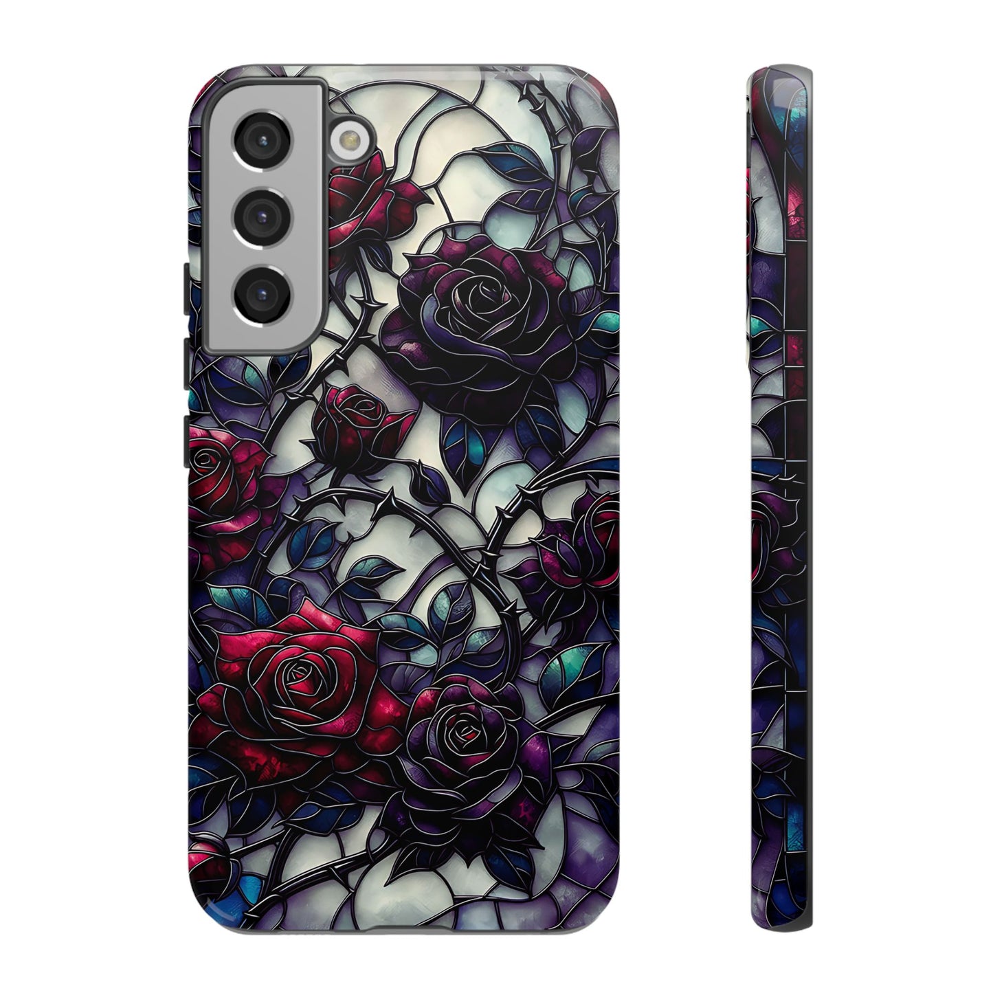 Cathedral Night Roses – Phone Case