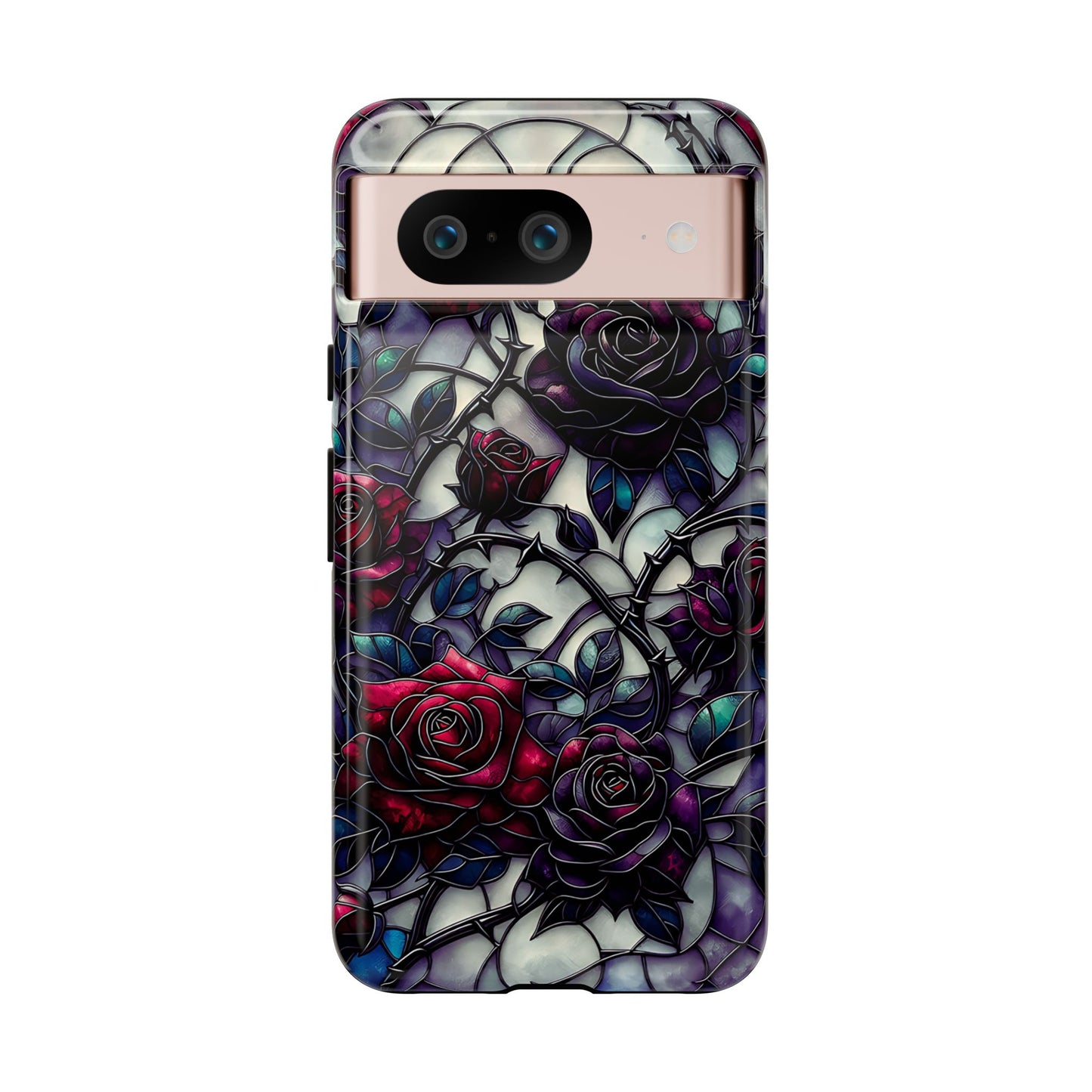 Cathedral Night Roses – Phone Case