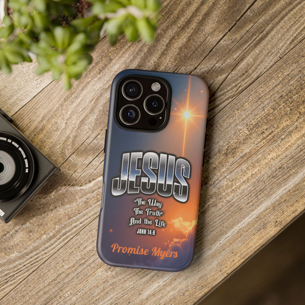 Jesus — The Way, The Truth & The Life — Personalized Phone Case