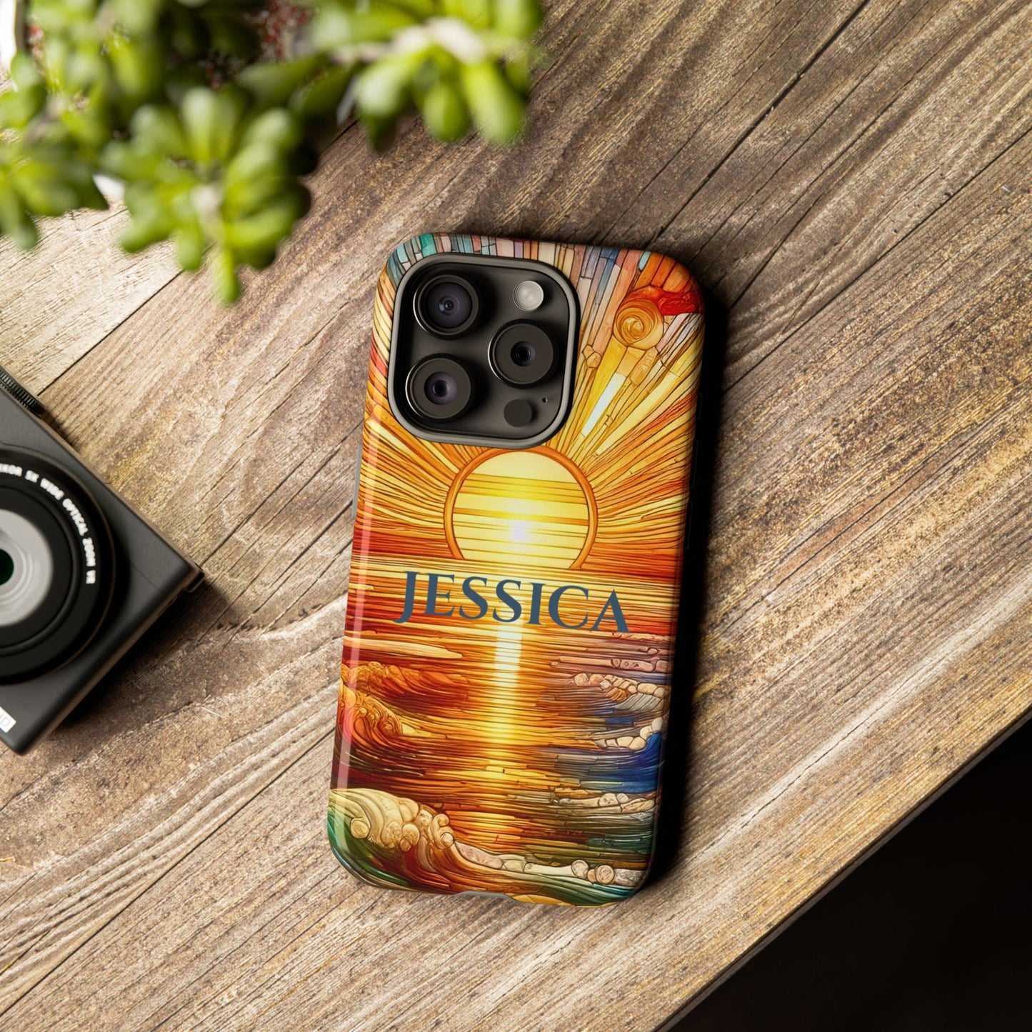 Cathedral Sunrise - Personalized Phone Case