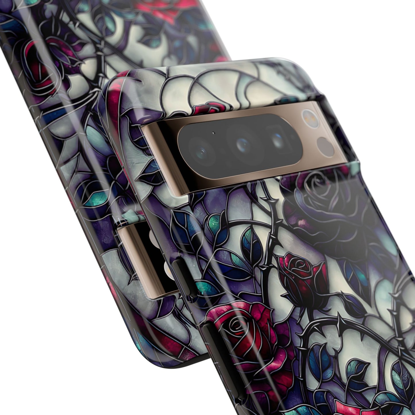 Cathedral Night Roses – Phone Case