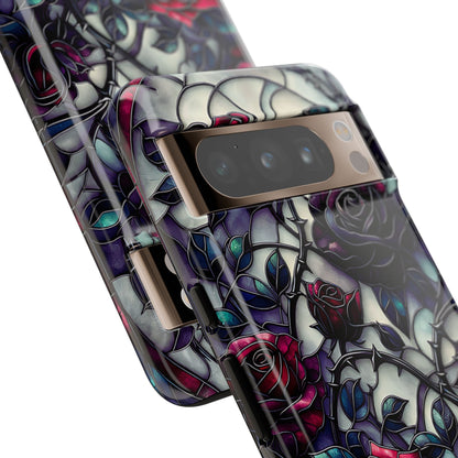 Cathedral Night Roses – Phone Case