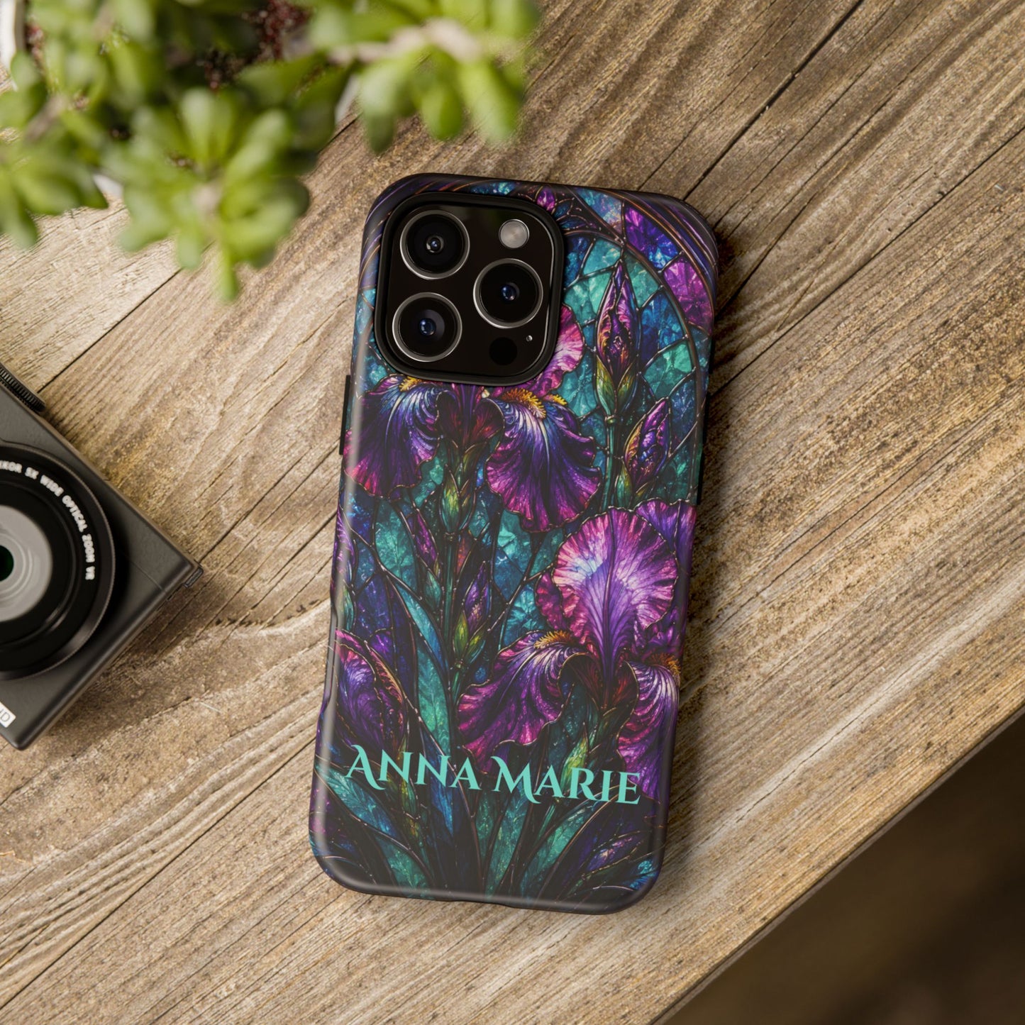 Cathedral Iris - Personalized Phone Case