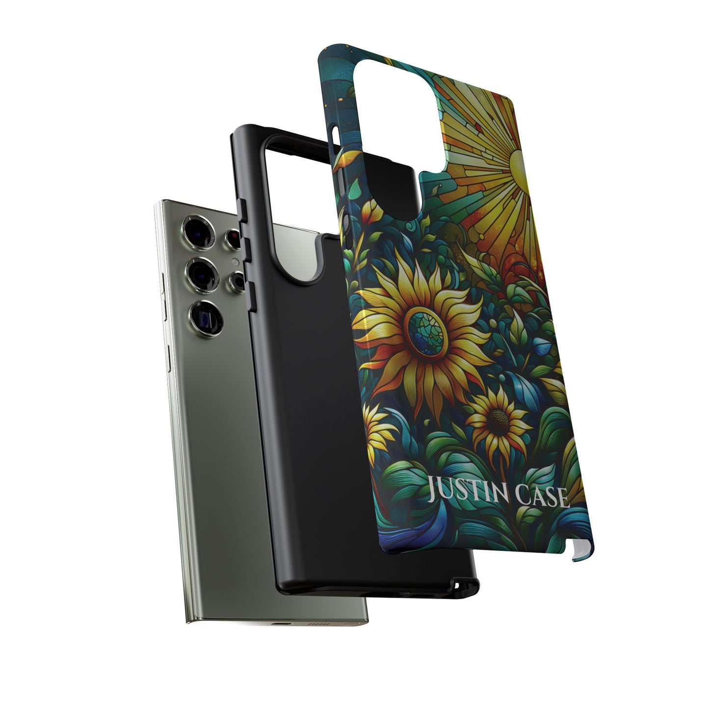 Cathedral Sunflowers - Personalized Phone Case