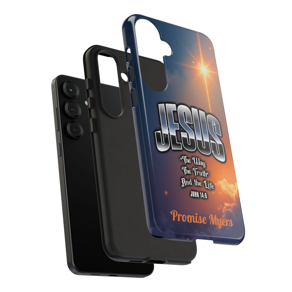 Jesus — The Way, The Truth & The Life — Personalized Phone Case