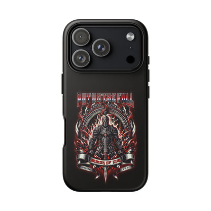 Armor of God Phone Case – Christian Warrior Design | Worship Wear Collection