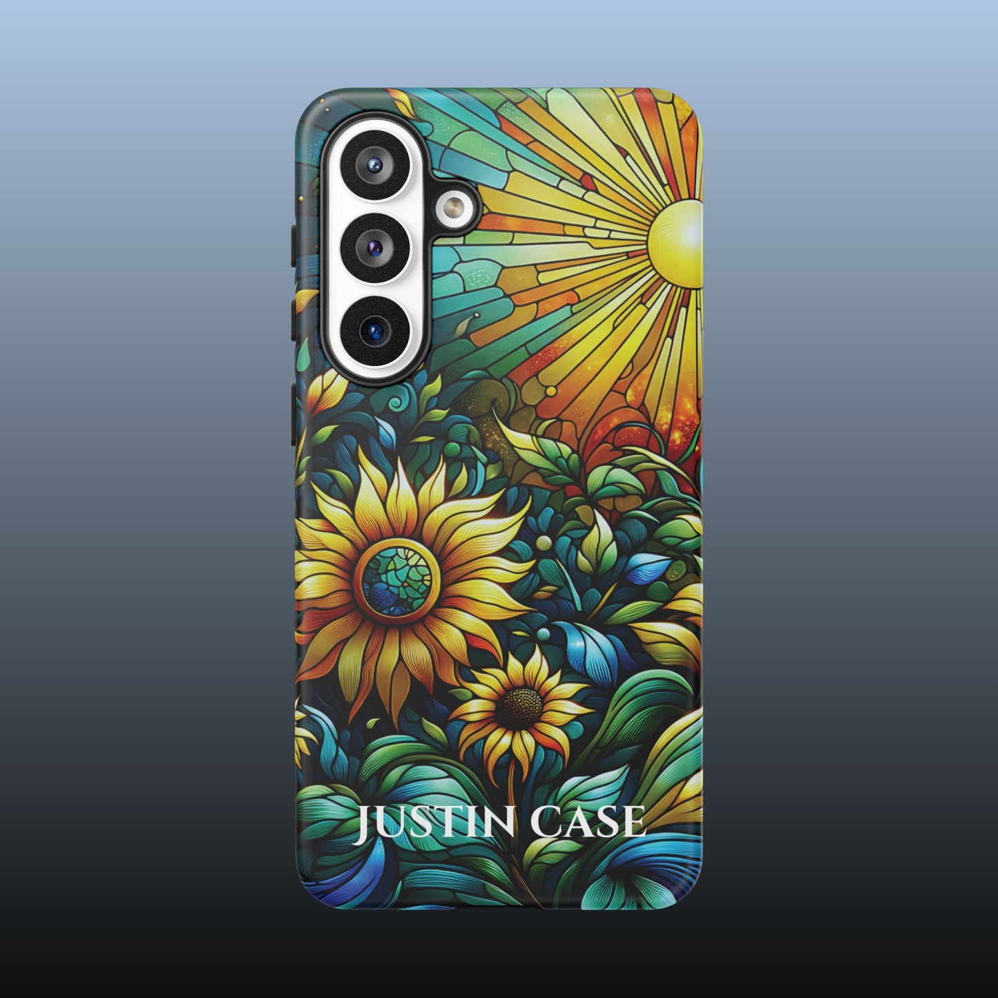 Cathedral Sunflowers - Personalized Phone Case