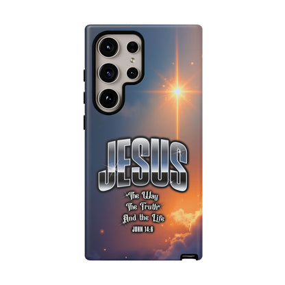 JESUS — The Way, The Truth, The Life — Radiant Sunrise Edition Phone Case