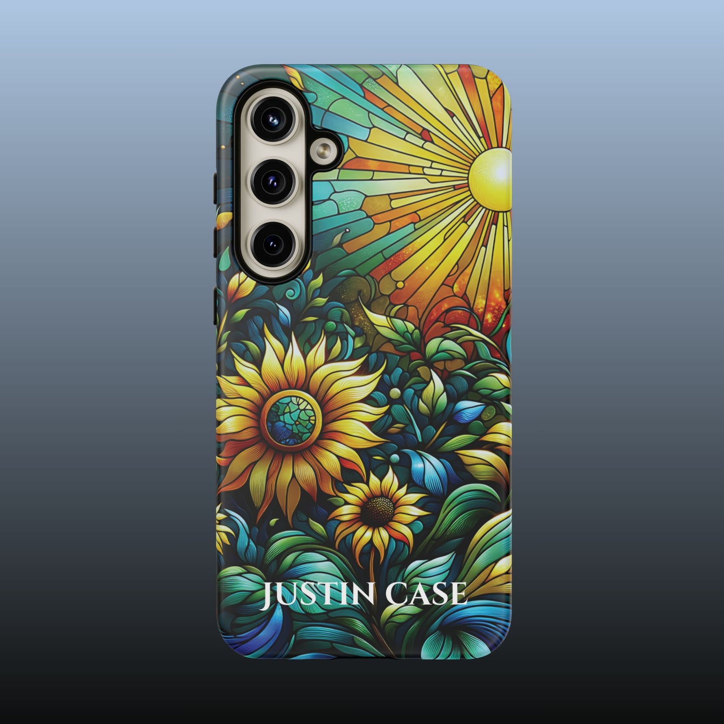 Cathedral Sunflowers - Personalized Phone Case