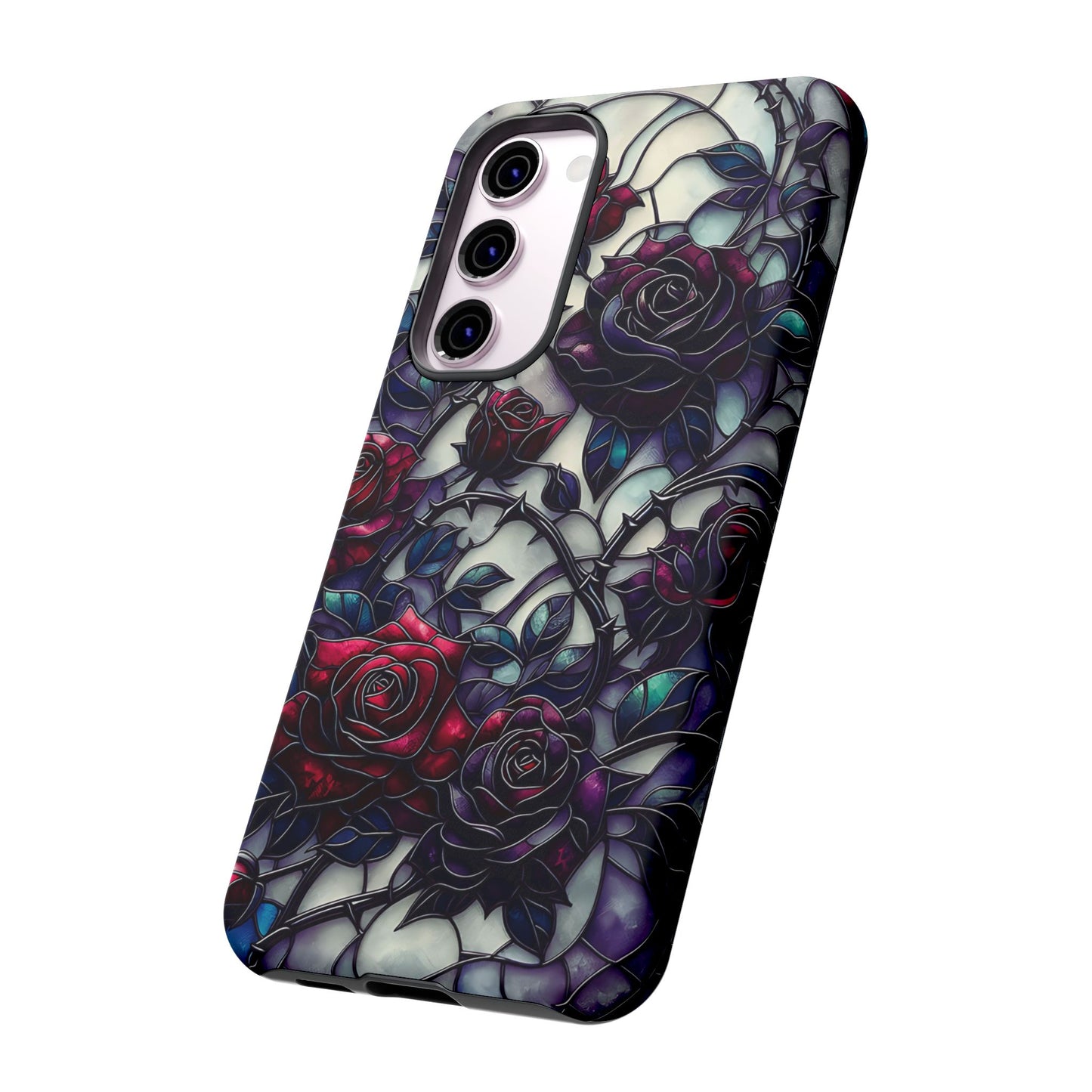 Cathedral Night Roses – Phone Case