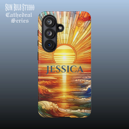 Cathedral Sunrise - Personalized Phone Case