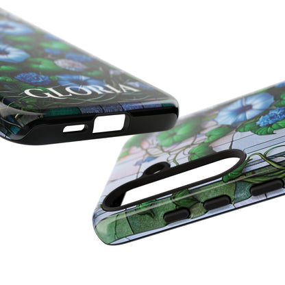 Cathedral Morning Glories - Personalized Phone Case