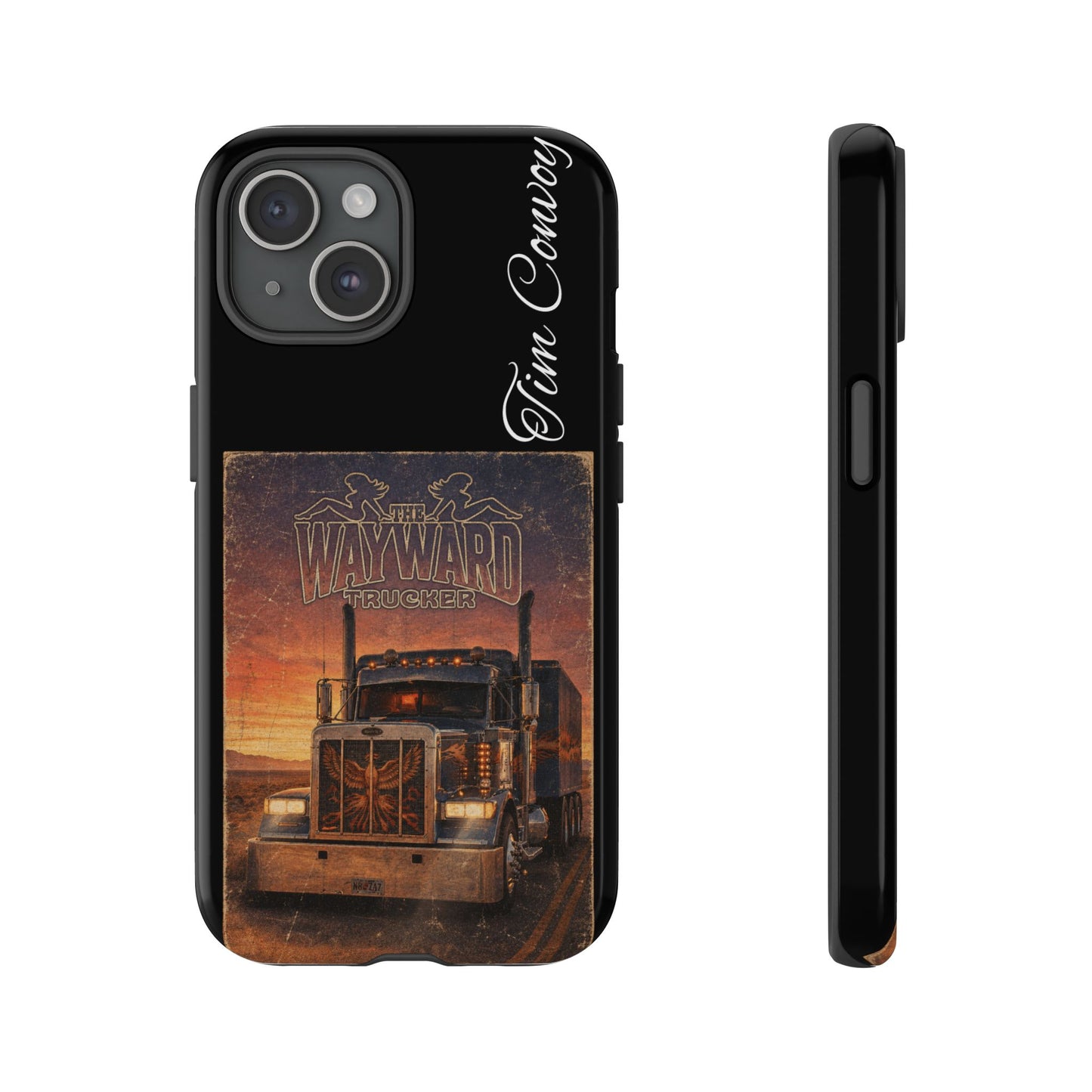 The Wayward Trucker™ Vintage Edition— Personalized Phone Case