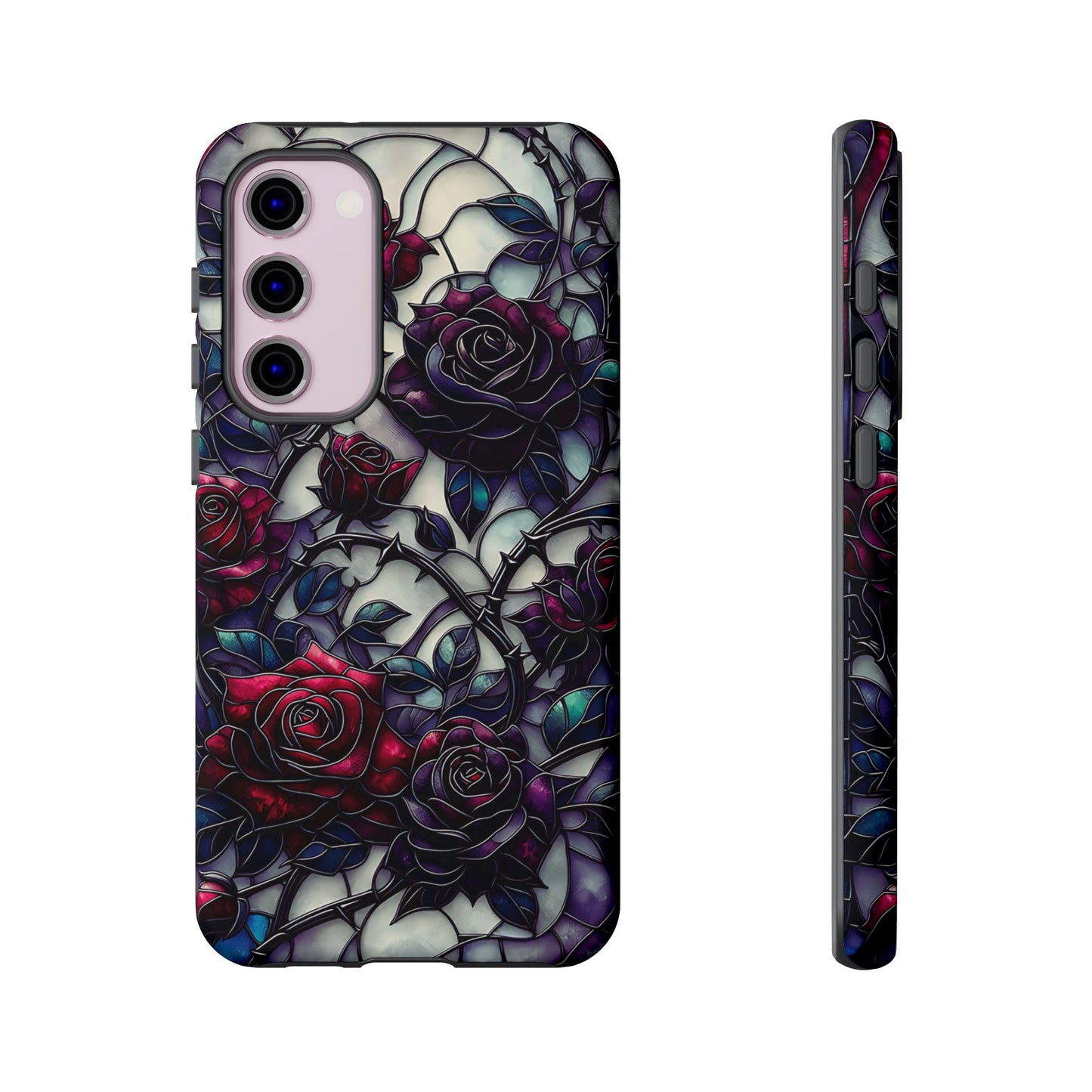 Cathedral Night Roses – Phone Case