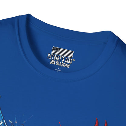 USA Eagle Wings Patriotic T-Shirt | Vintage Americana Graphic Tee