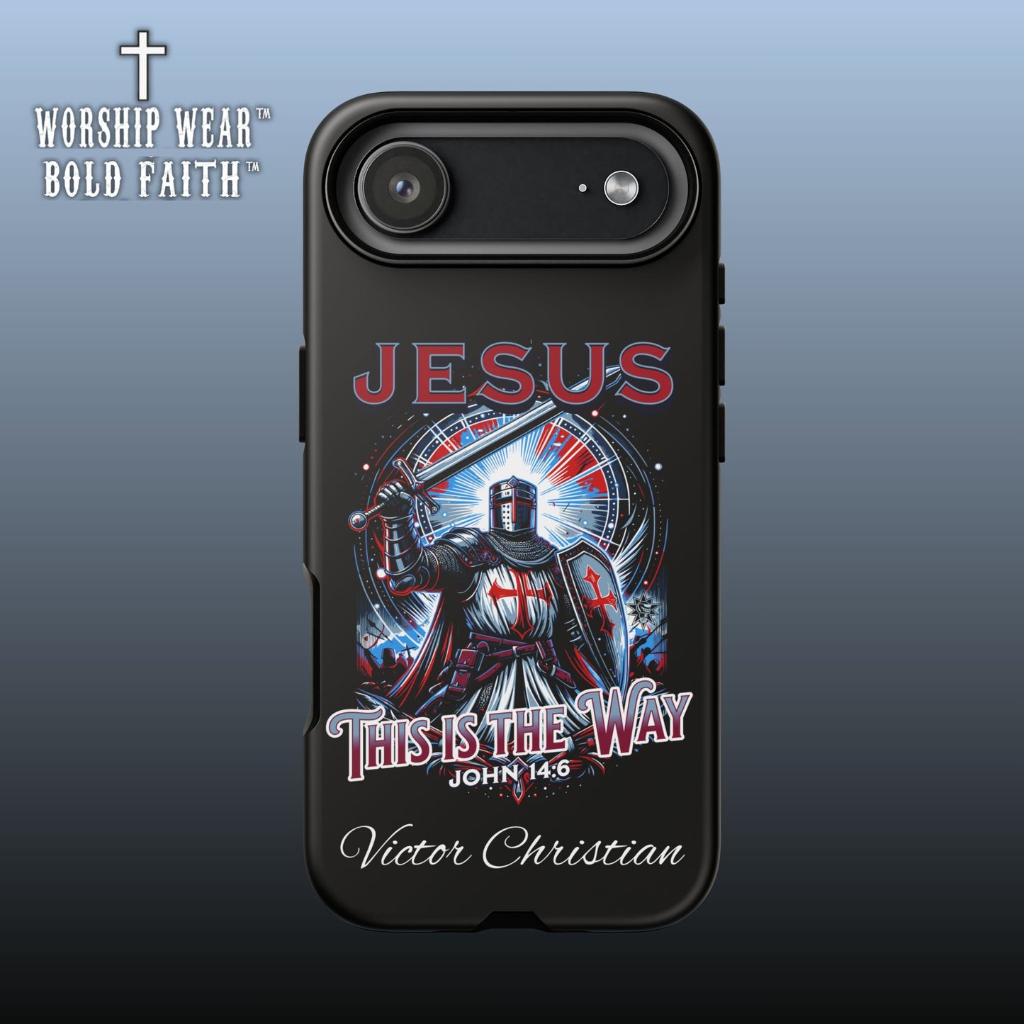 Jesus This is the Way— Personalized Phone Case