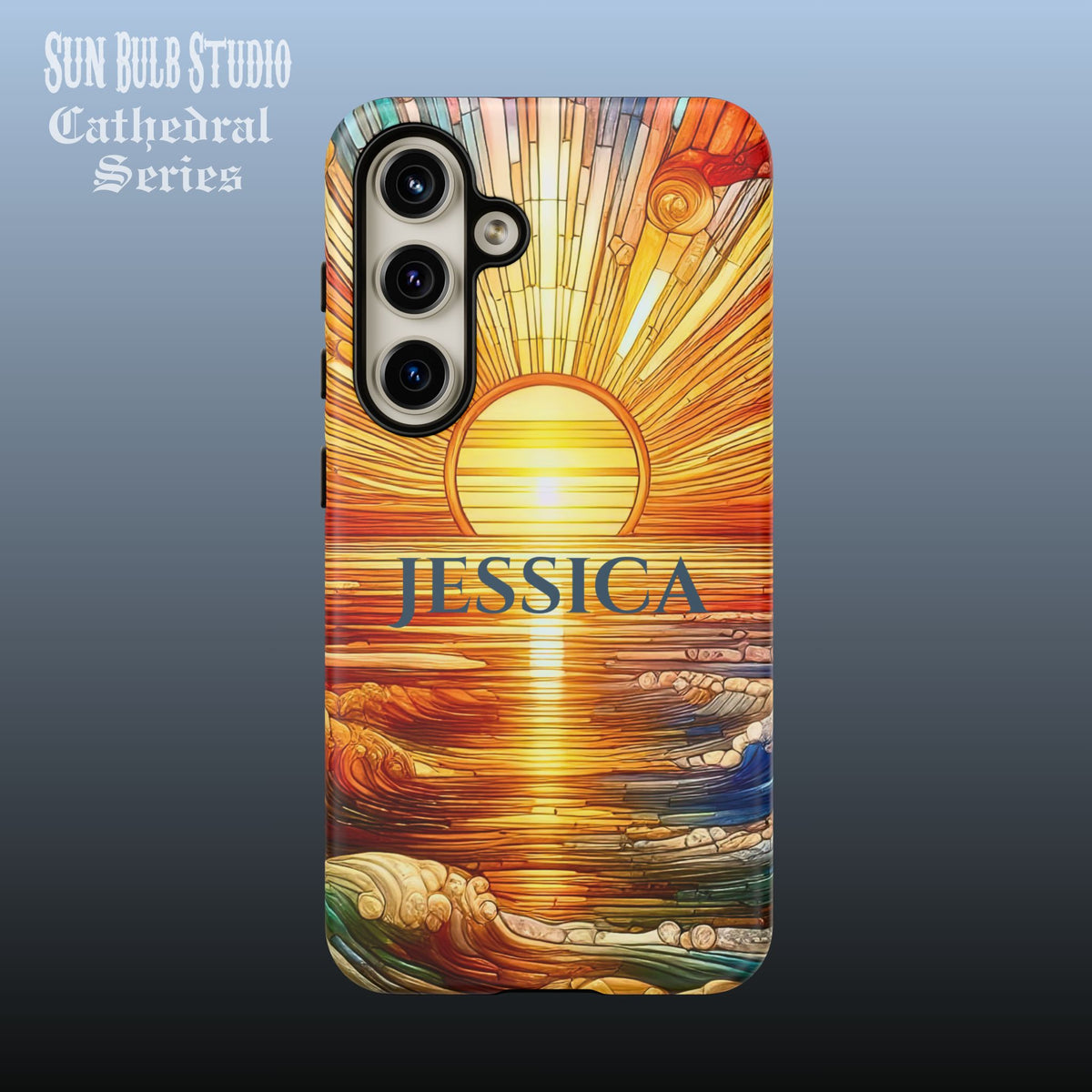 Cathedral Sunrise - Personalized Phone Case