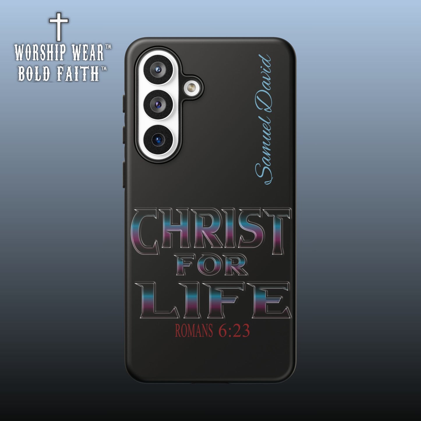 Christ for Life— Personalized Phone Case
