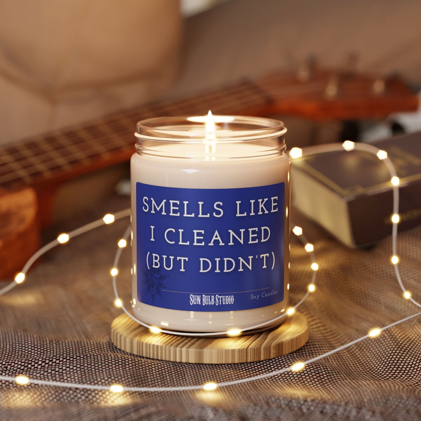 Smells Like I Cleaned 9oz Soy Candle