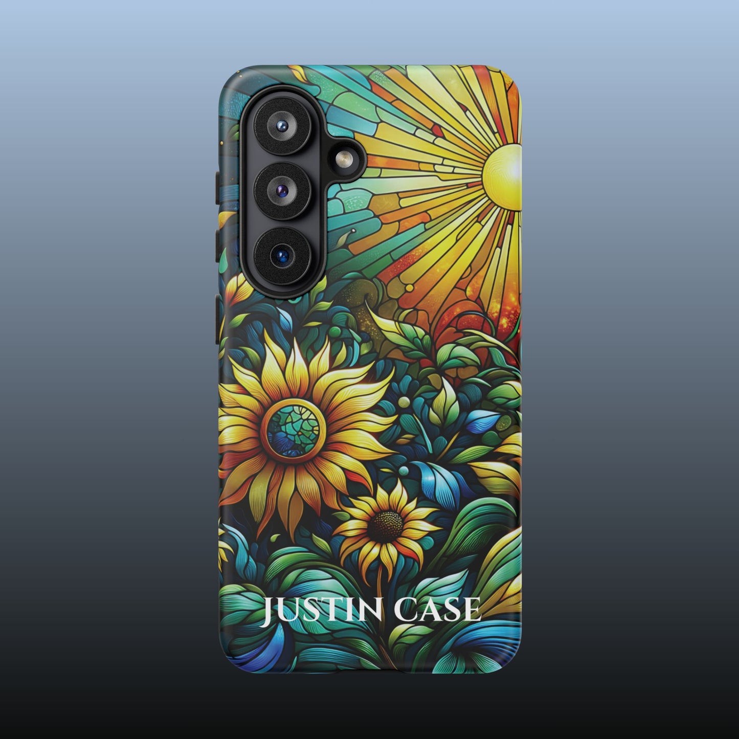 Cathedral Sunflowers - Personalized Phone Case