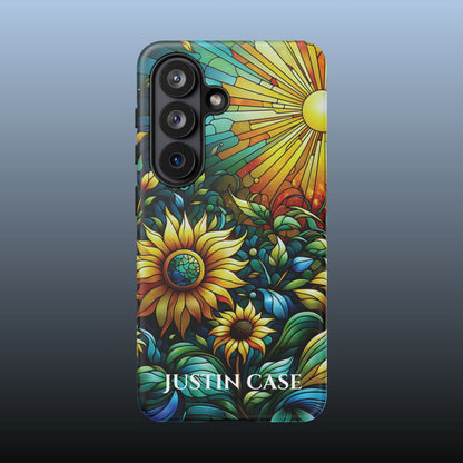 Cathedral Sunflowers - Personalized Phone Case