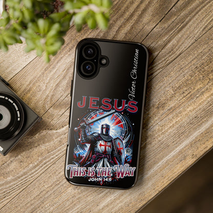 Jesus This is the Way— Personalized Phone Case