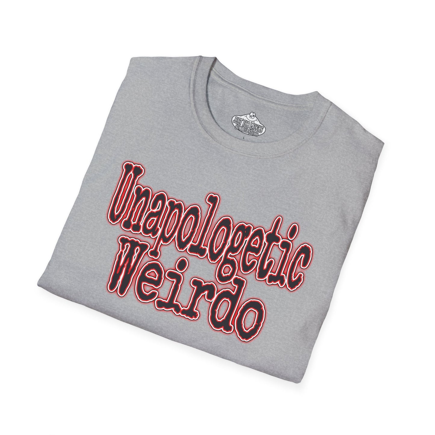 Unapologetic Weirdo Black and Red | T-Shirt
