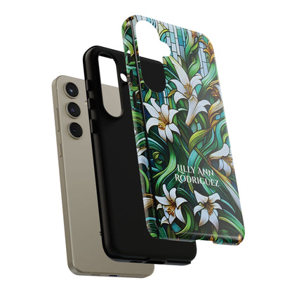Cathedral Lilies - Personalized Phone Case
