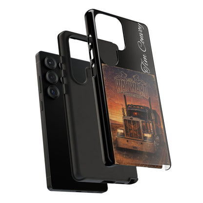 The Wayward Trucker™ Vintage Edition— Personalized Phone Case