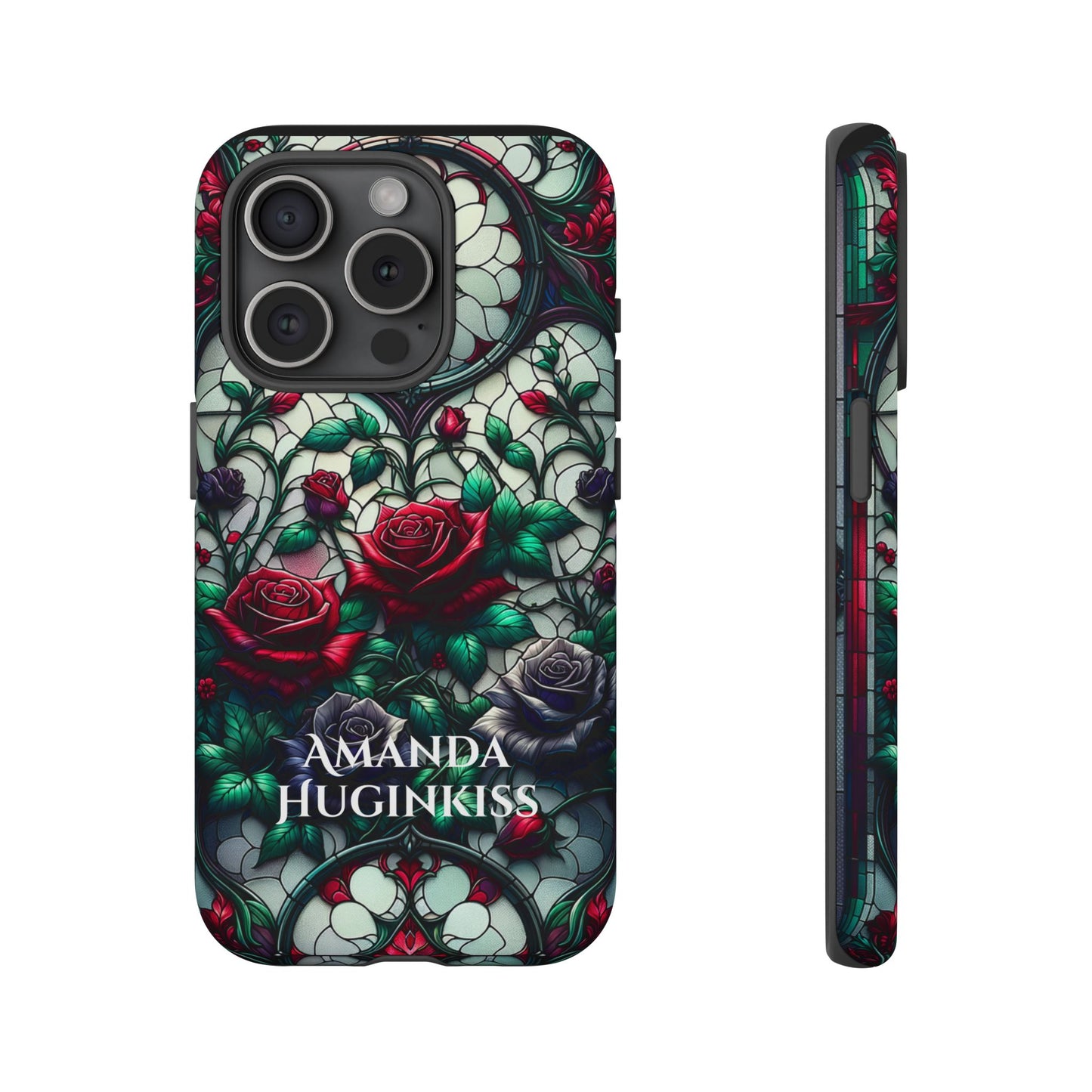 Cathedral Dawn Roses - Personalized Phone Case