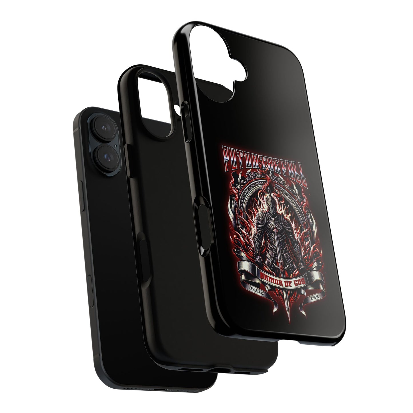 Armor of God Phone Case – Christian Warrior Design | Worship Wear Collection