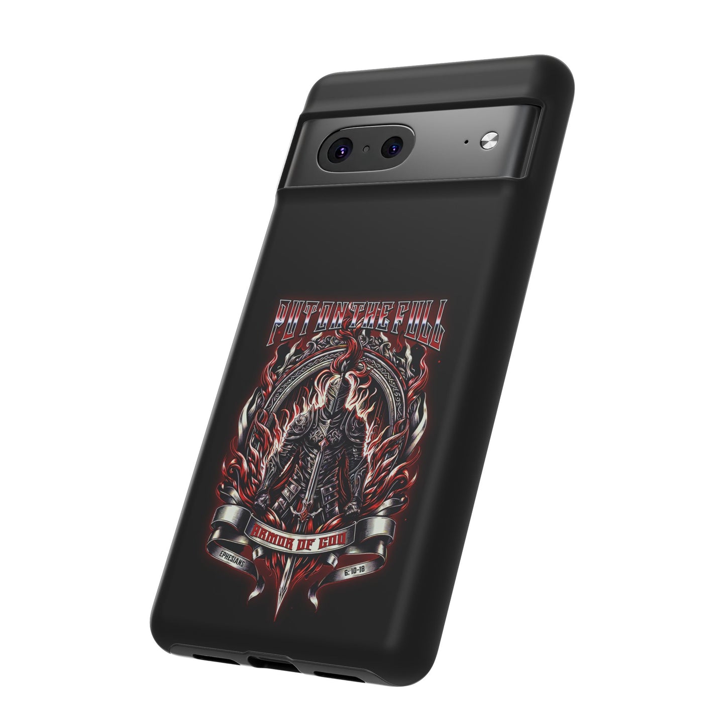 Armor of God Phone Case – Christian Warrior Design | Worship Wear Collection