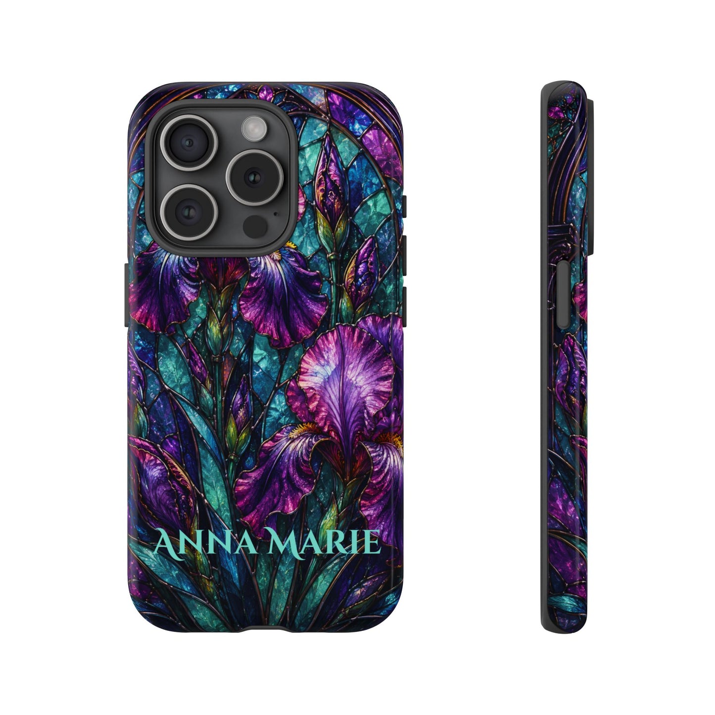 Cathedral Iris - Personalized Phone Case