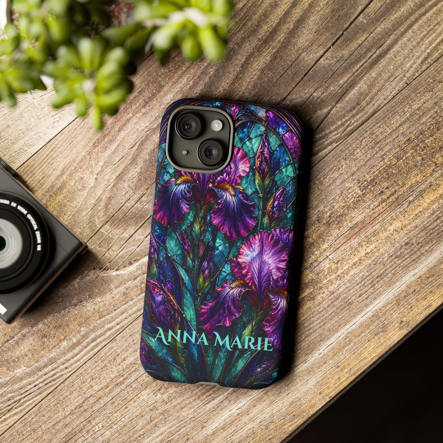 Cathedral Iris - Personalized Phone Case