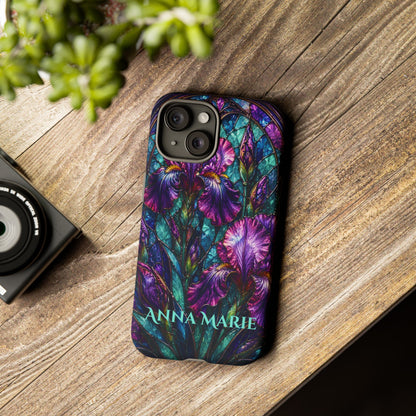 Cathedral Iris - Personalized Phone Case