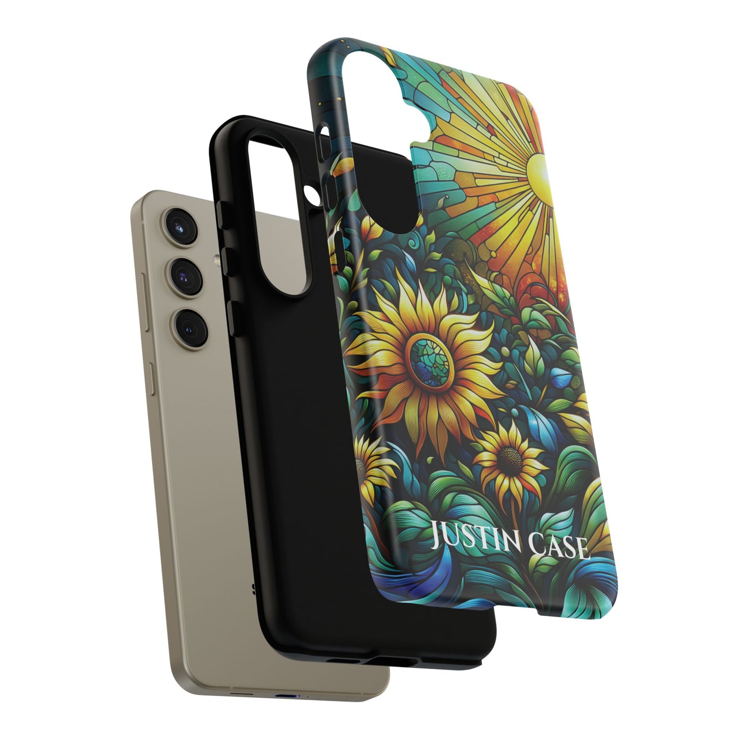 Cathedral Sunflowers - Personalized Phone Case