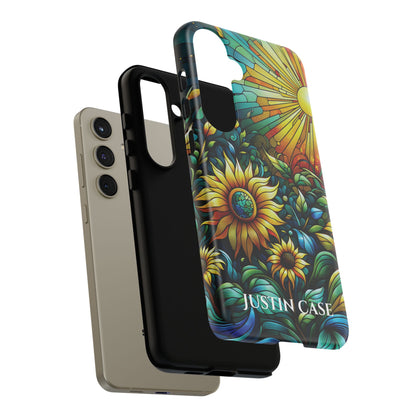 Cathedral Sunflowers - Personalized Phone Case