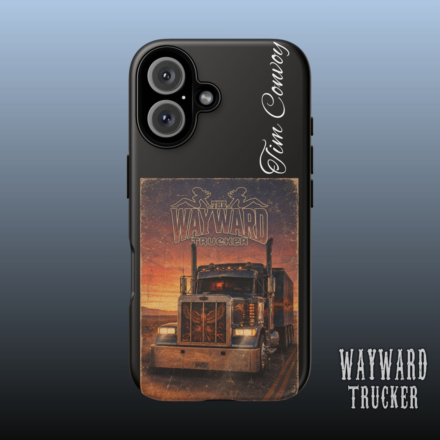 The Wayward Trucker™ Vintage Edition— Personalized Phone Case