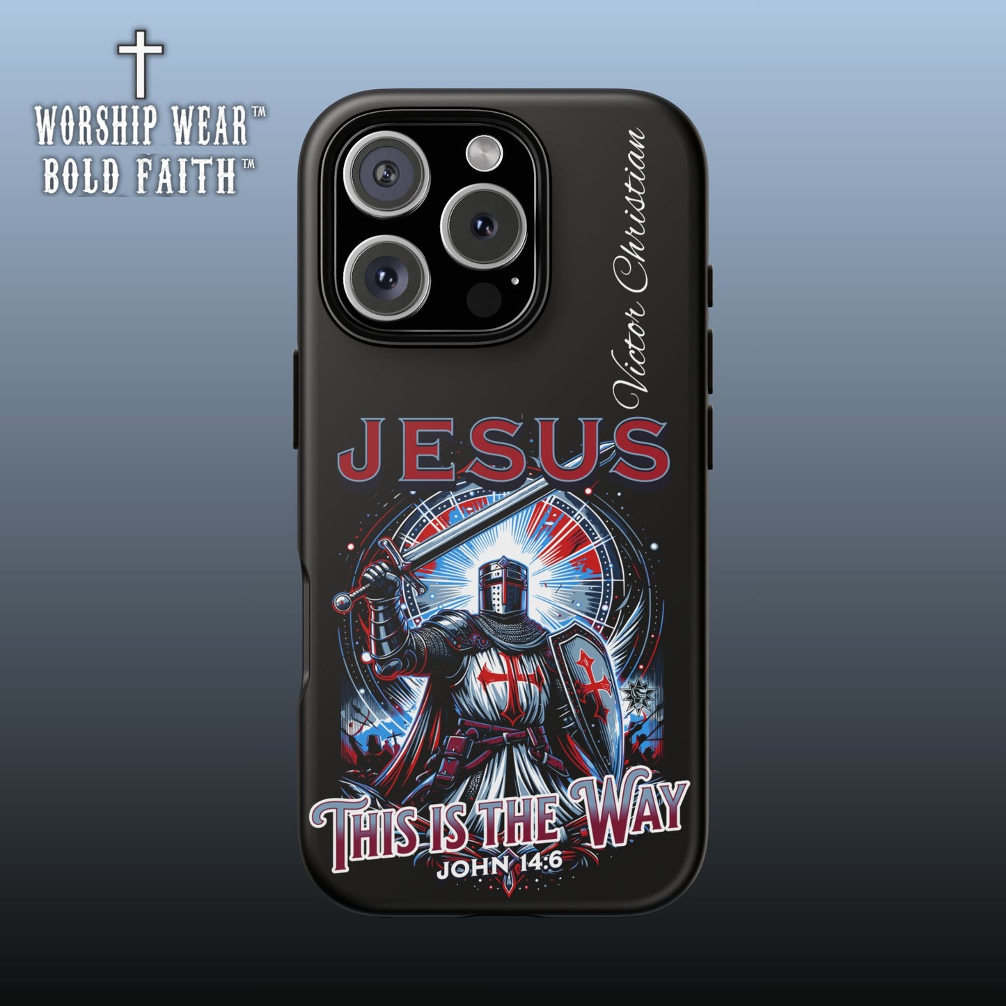 Jesus This is the Way— Personalized Phone Case
