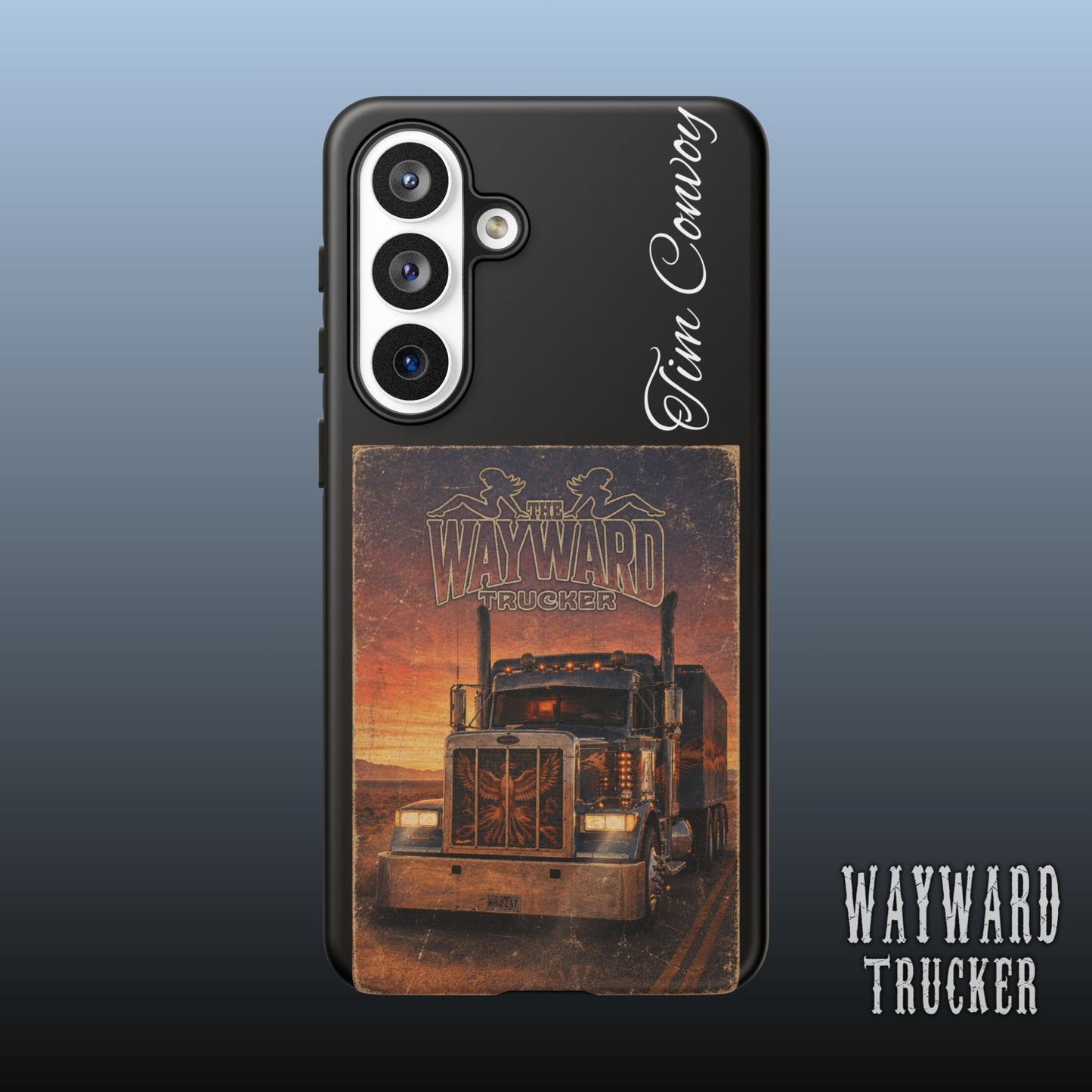 The Wayward Trucker™ Vintage Edition— Personalized Phone Case