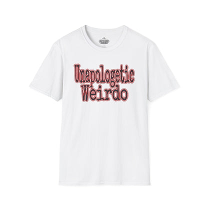 Unapologetic Weirdo Black and Red | T-Shirt