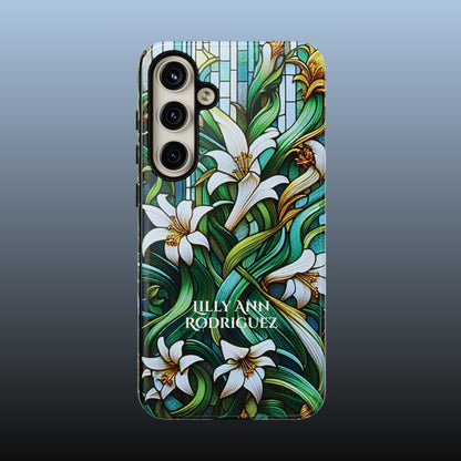 Cathedral Lilies - Personalized Phone Case