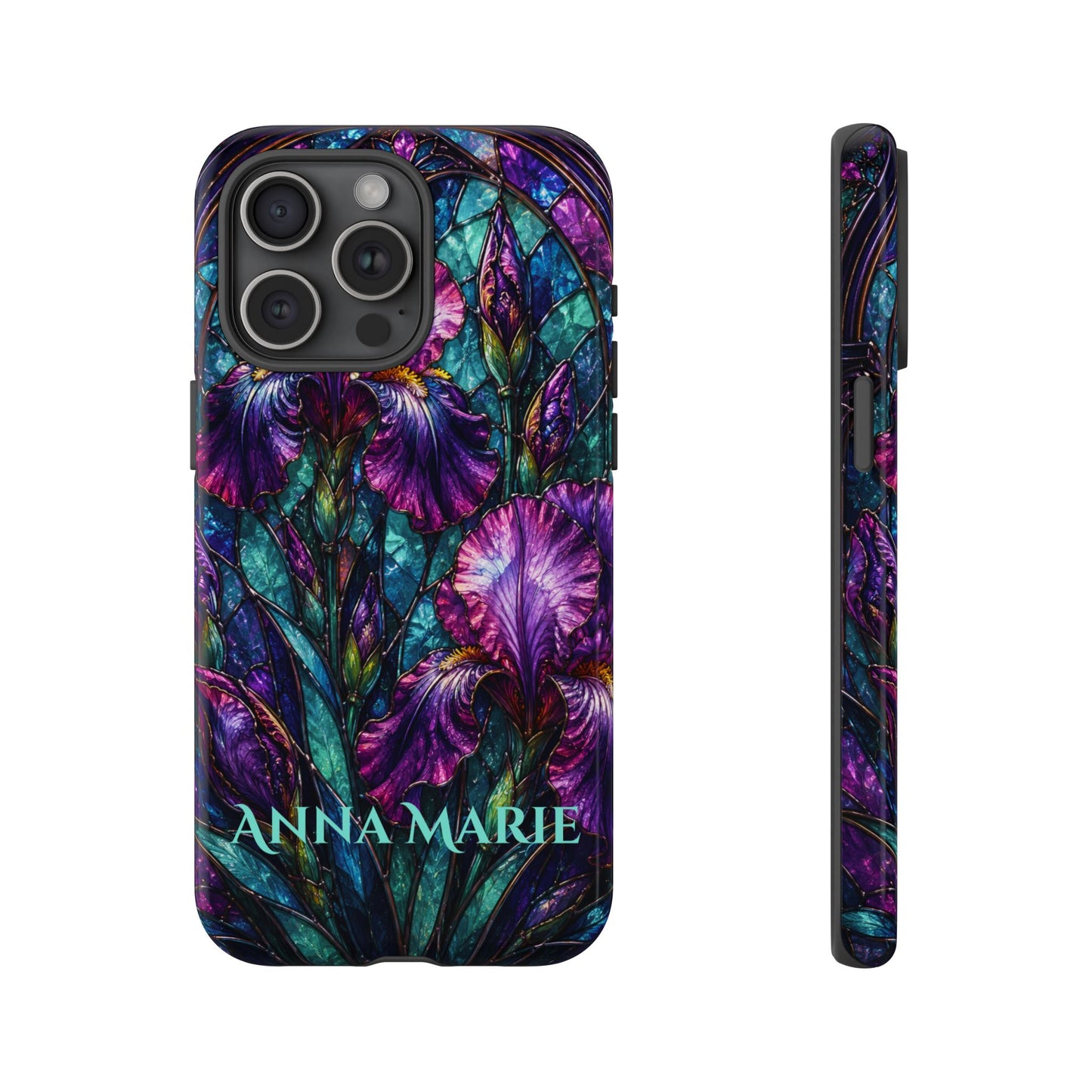 Cathedral Iris - Personalized Phone Case