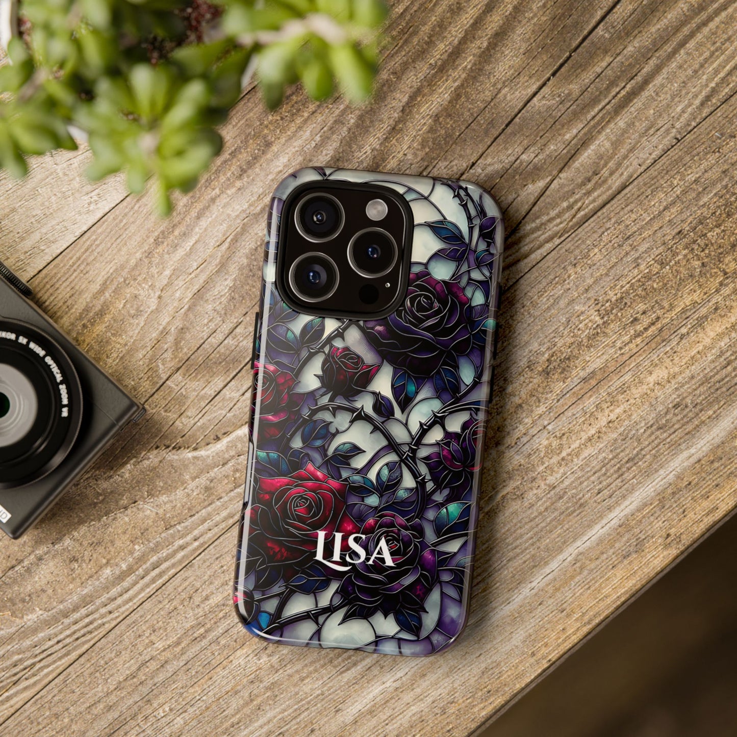 Cathedral Night Roses – Personalized