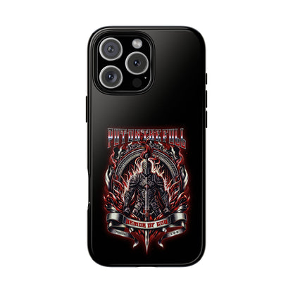 Armor of God Phone Case – Christian Warrior Design | Worship Wear Collection