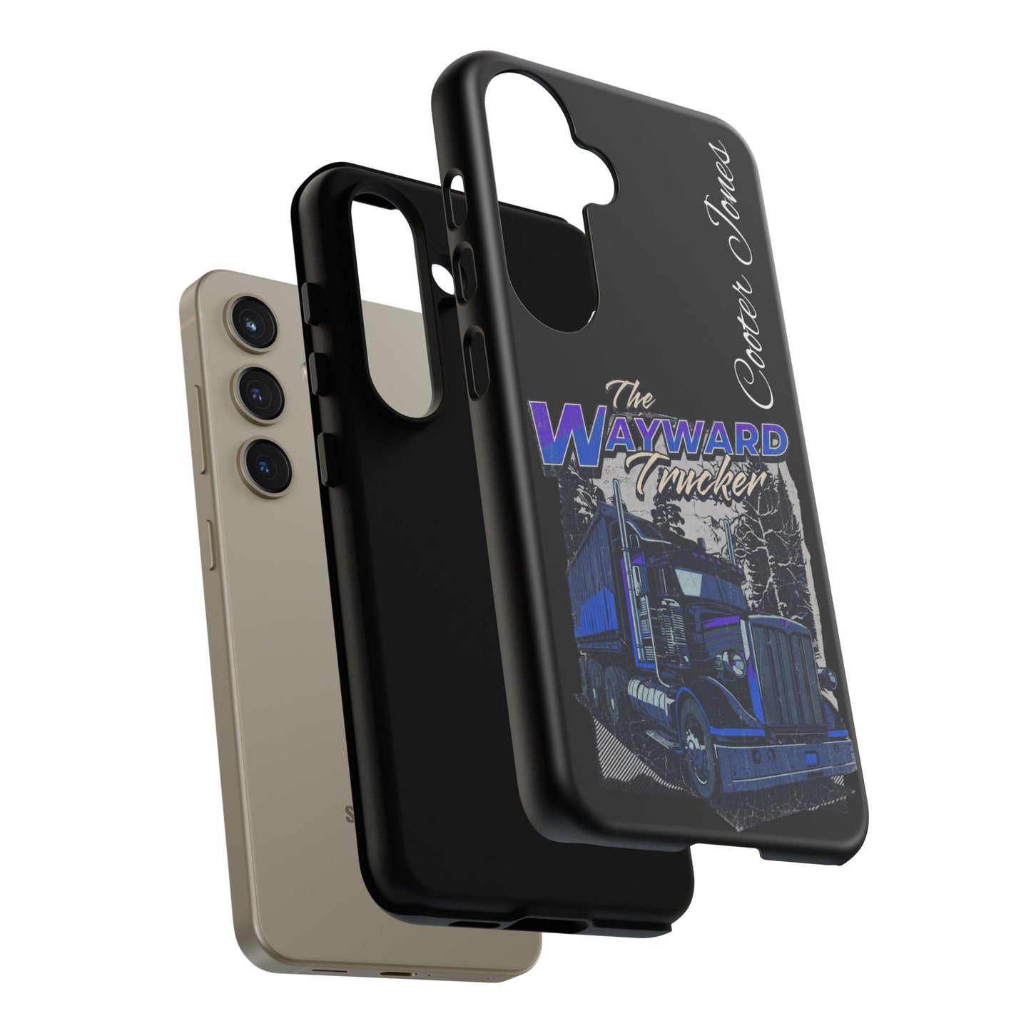 The Wayward Trucker™ Midnight Blue Edition— Personalized Phone Case
